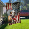Patriotic Boston Terrier July 4th Garden Flag, American Terrier Dog Breed Freedom Day Flag 1 4 Terrier