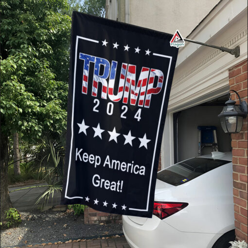 Trump 2024 Flag, Keep America Great Flag, Election US Flag