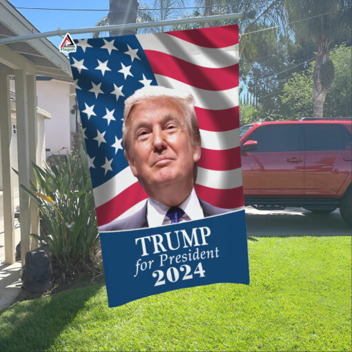 Trump For Presisdent 2024 Flag, Republican Supporters Yard Flag, American Political Campaign Flag Trump For Presisdent 2024 Flag, Republican Supporters Yard Flag, American Political Campaign Flag