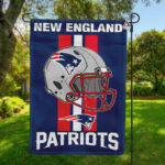 New England Patriots Helmet Vertical Flag, Patriots NFL Outdoor Flag