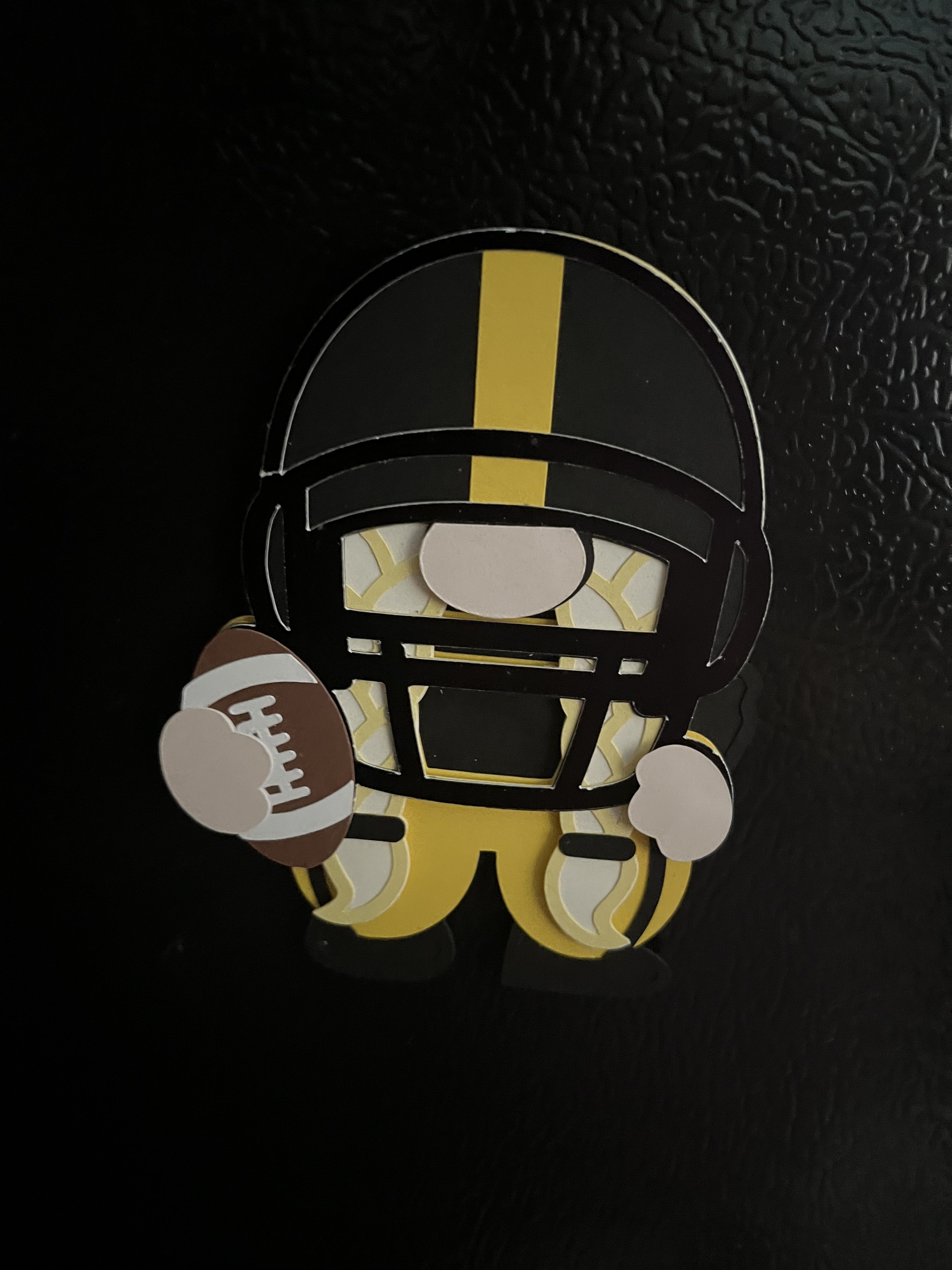 Steeler Girl Gnome Magnet