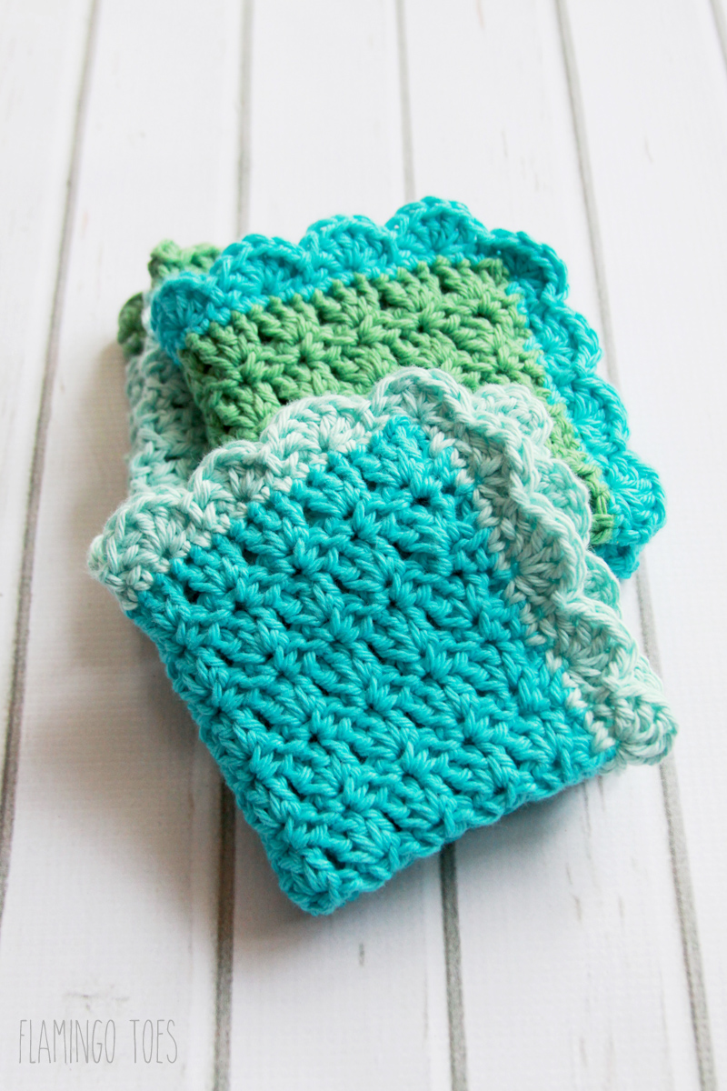 06/03/2012 · this is a simple free crochet pattern for an easy dishcloth made using just single crochet and chain stitches. Easy Crochet Dishcloth Pattern Tutorials Flamingo Toes