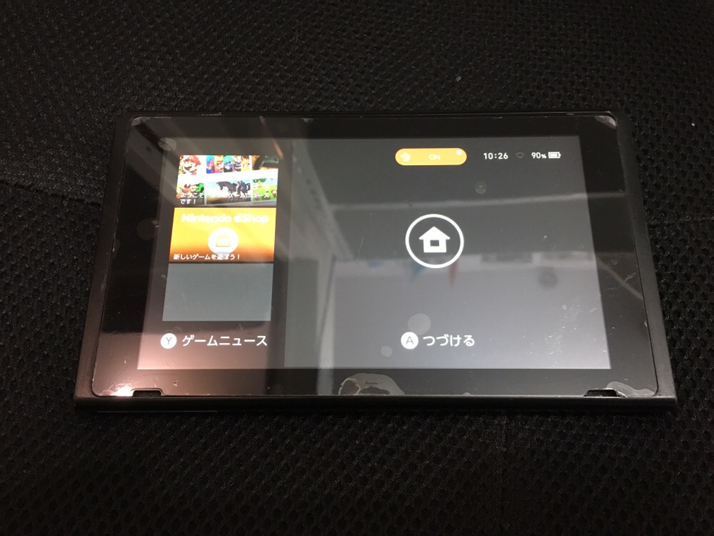 Switchが青い画面になるブルースクリーンの原因と対処法