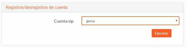 Comprobar registros de cuentas sip