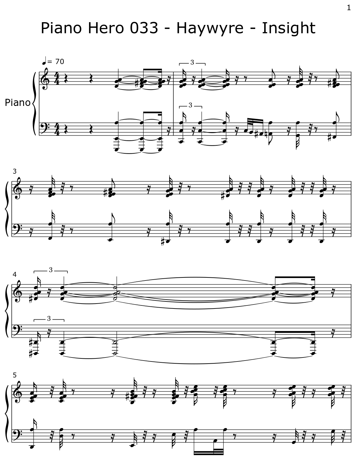 Haywyre Sheet Music Vol 1 Soundslice D Eb Ab Fm Abm Db Gb B Ebm E F A Gbm Cm Bb Bbm Gm Chords for Haywyre - Contagious with song key BPM capo transposer play along with guitar piano ukulele mandolin.