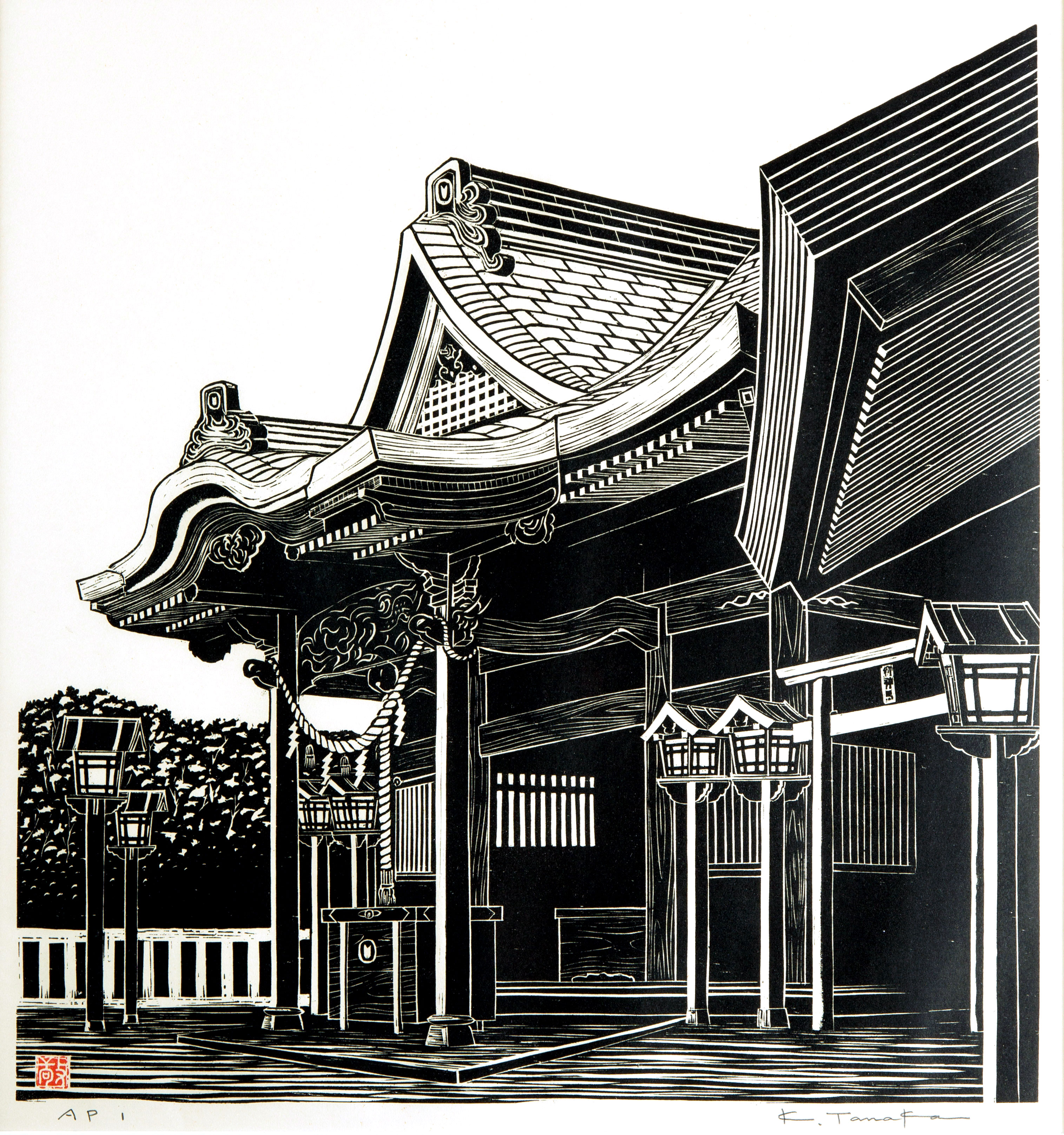 木版画家 田中敬司 – flatfield-design