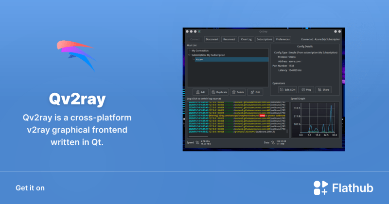 Qv2ray Flathub - High Quality Retina Gradient Arts | Free Download