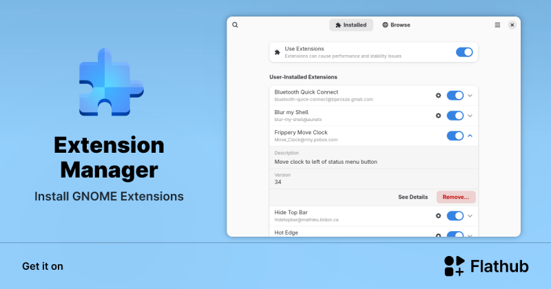 Install Extension Manager On Linux Flathub - Full HD Geometric Patterns for Desktop