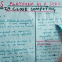 Lecture-7 Platform As A Service (PaaS) In Cloud Computing ||Service ...