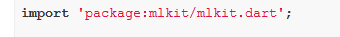 Ml Kit package