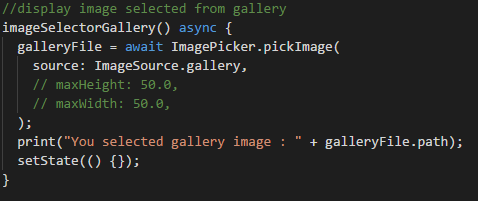 Image Picker Code