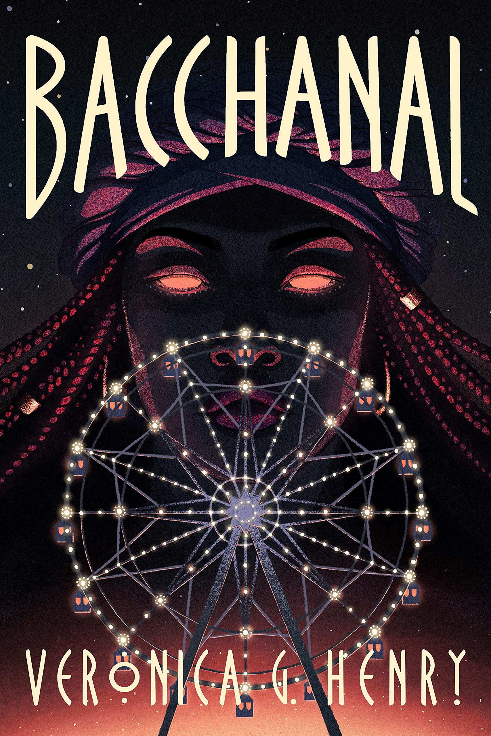 The cover of the book Bacchanal by Veronica G. Henry