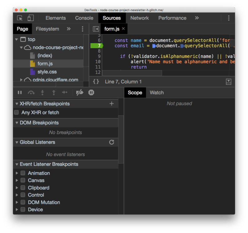 Unbounded Breakpoints When Debugging Javascript Issue 121136 - Best Mountain Patterns in Full HD