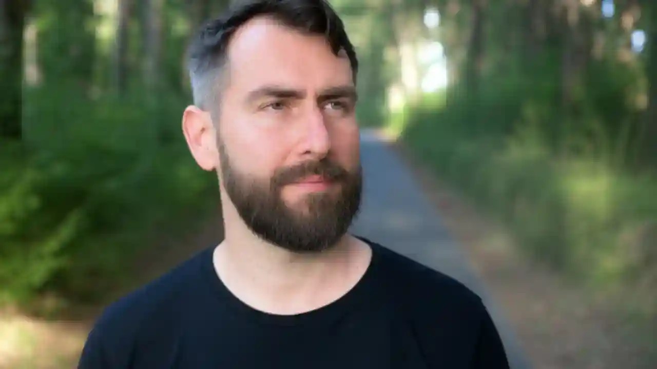 Symbolic image representing the question of who Brandon Hatmaker's girlfriend is in 2026, showing a man looking towards the future.