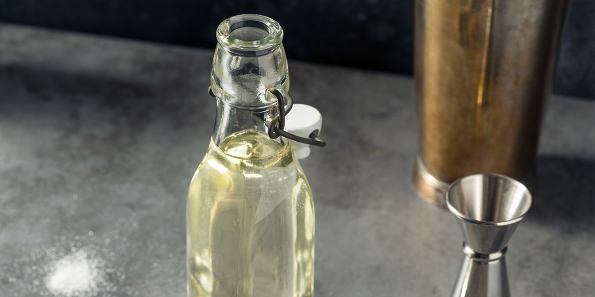 homemade simple syrup