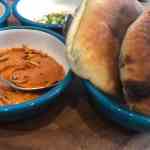 Pita bread and spreads