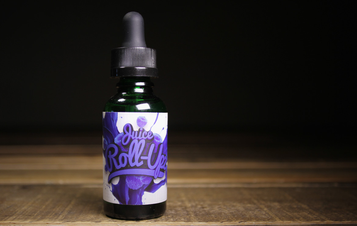 rollupz blue raspberry ice e-liquid