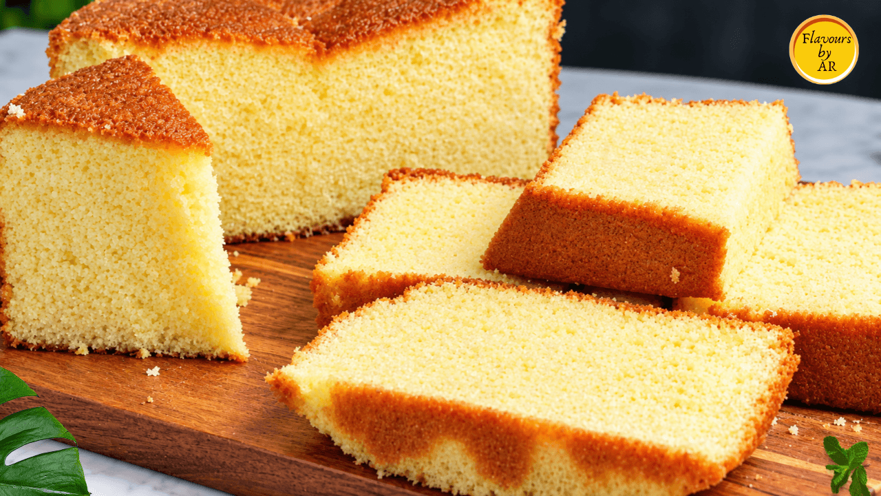 soft and moist milk cake