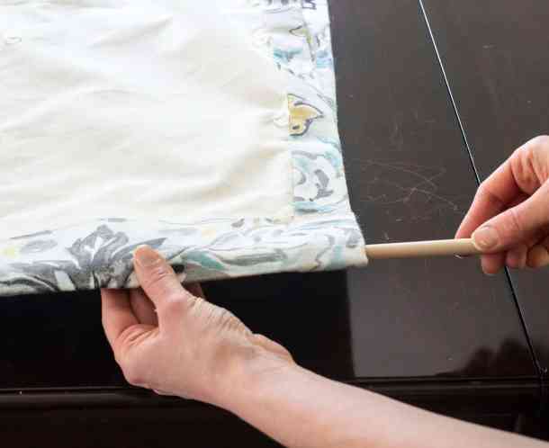 Roman Shade_Tutorial_Dowel Rod