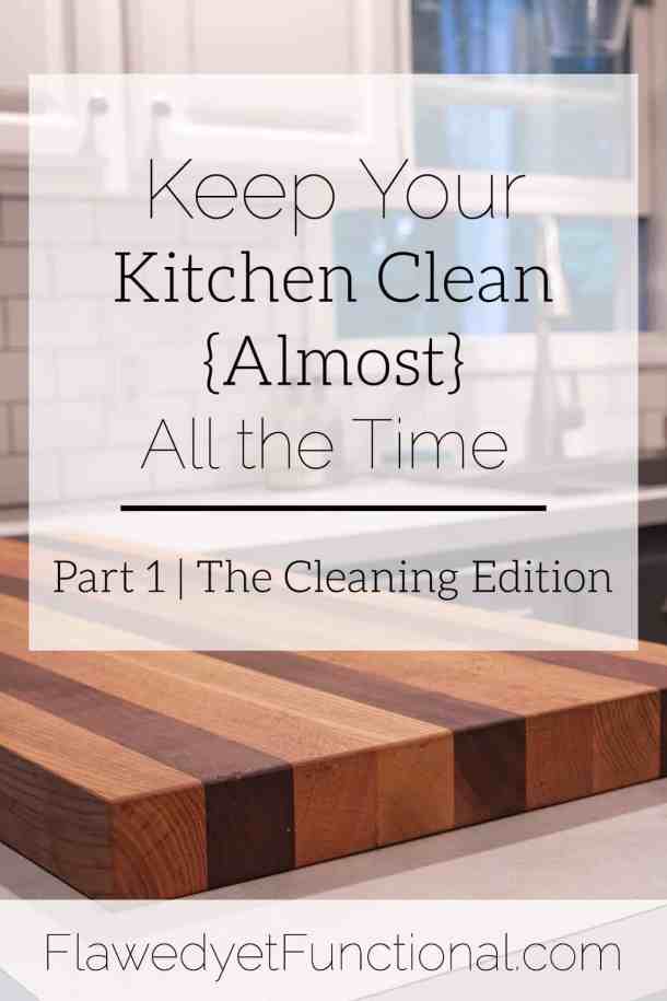 keep your kitchen clean