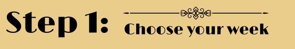 CAC 2027 choose your week