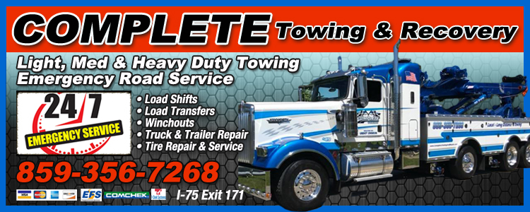 Complete auto care corp, walton, ky. Towing Recovery Sparta Ky United States