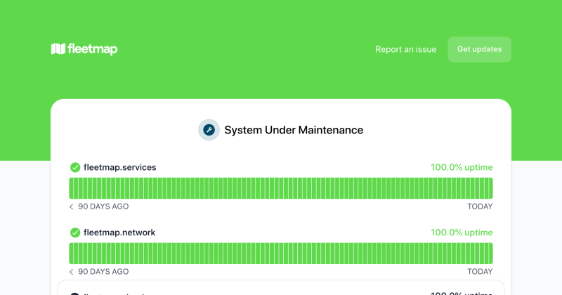 Fleet Status Home Page - HD Mountain Designs for Desktop