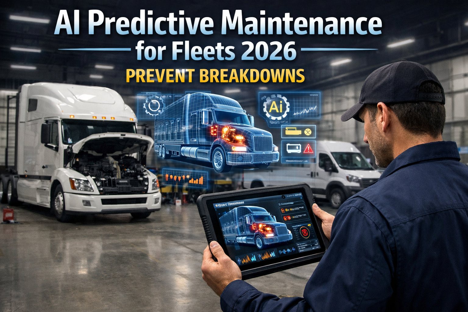 AI Predictive Maintenance For Fleets 2026 Prevent Breakdowns Ai Predictive Maintenance Fleet 2026 