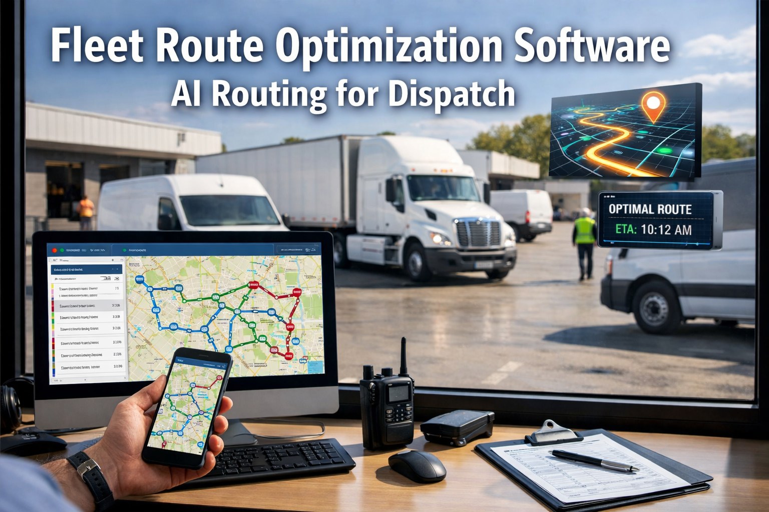 Fleet Route Software AI Routing For Dispatch.