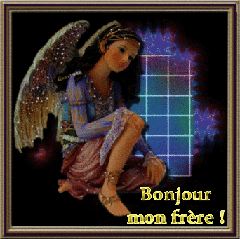Bonjour, mon frère de couleur. Bonjoue Mon Frere
