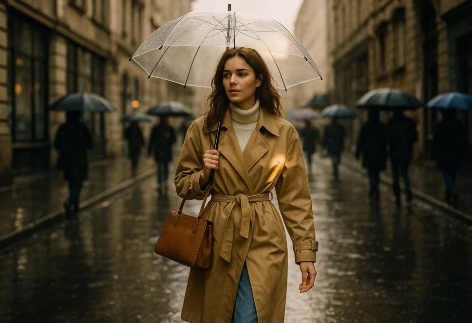 Le Parapluie Comme Accessoire de Mode, pas juste un outil