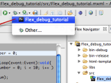Using Adobe Flex Debugger