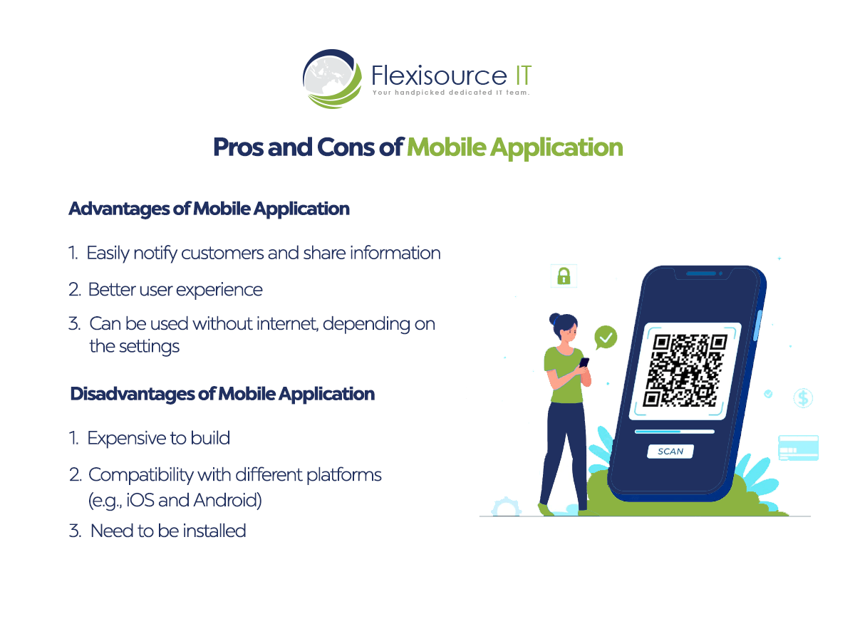 Pros and cons of mobile application vs. mobile web application