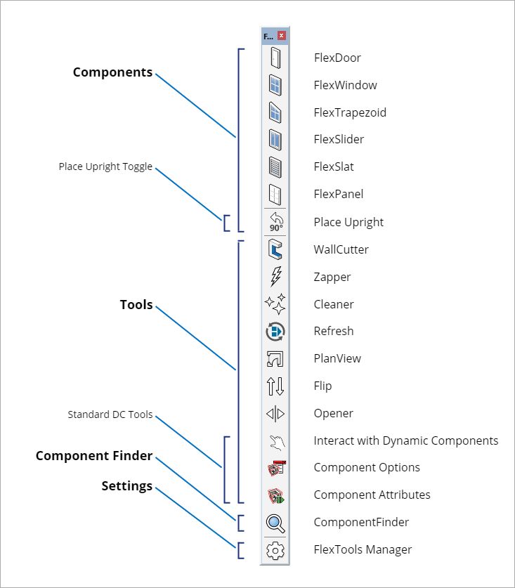 Components Overview Flextools - High Quality 8K Space Illustrations | Free Download