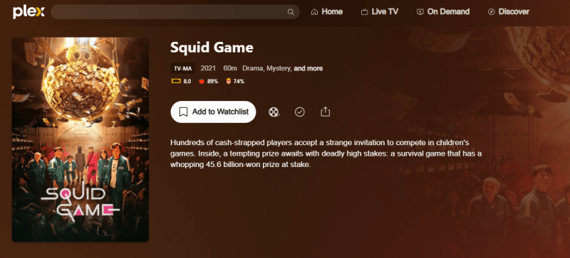 How To Watch Squid Game Without Netflix In 2026 Watch Squid Game On Plex 