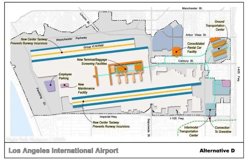 2004 Master Plan Alternative D plan