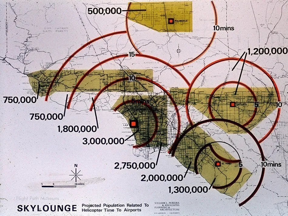 Sky Lounge distances from LAX