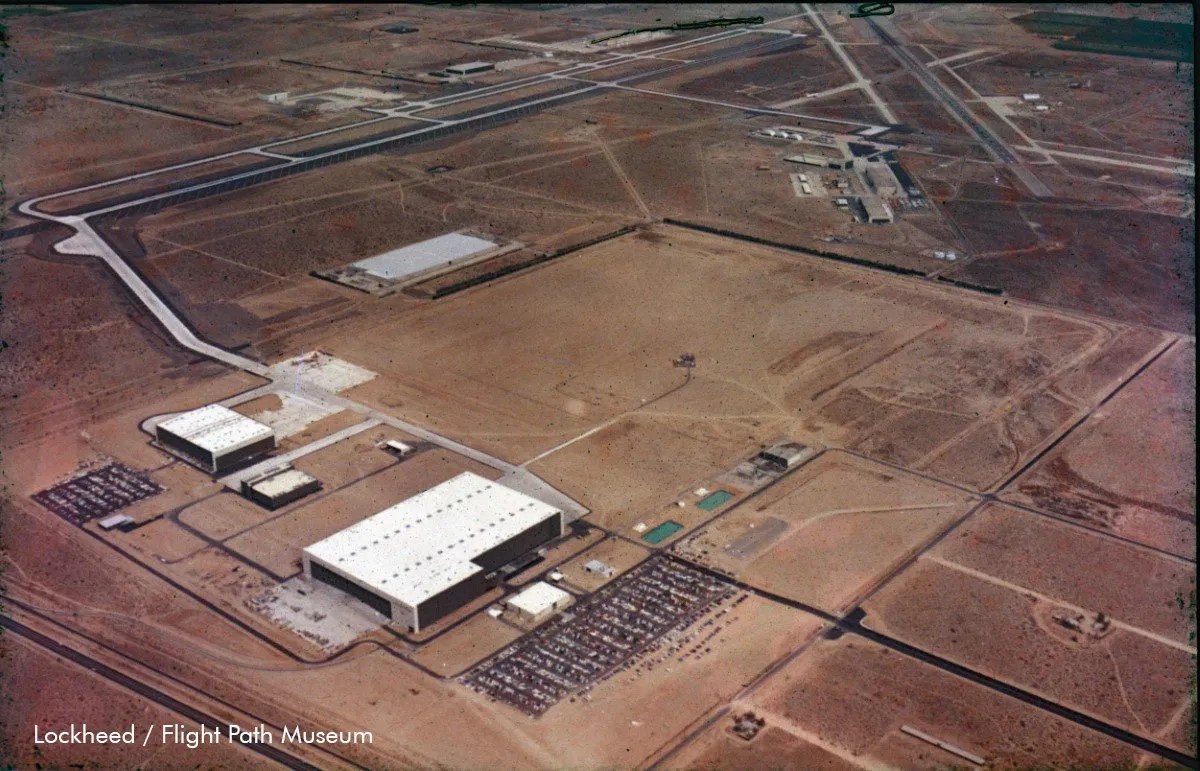 Purpose built facility for the L1011 in Palmdale California