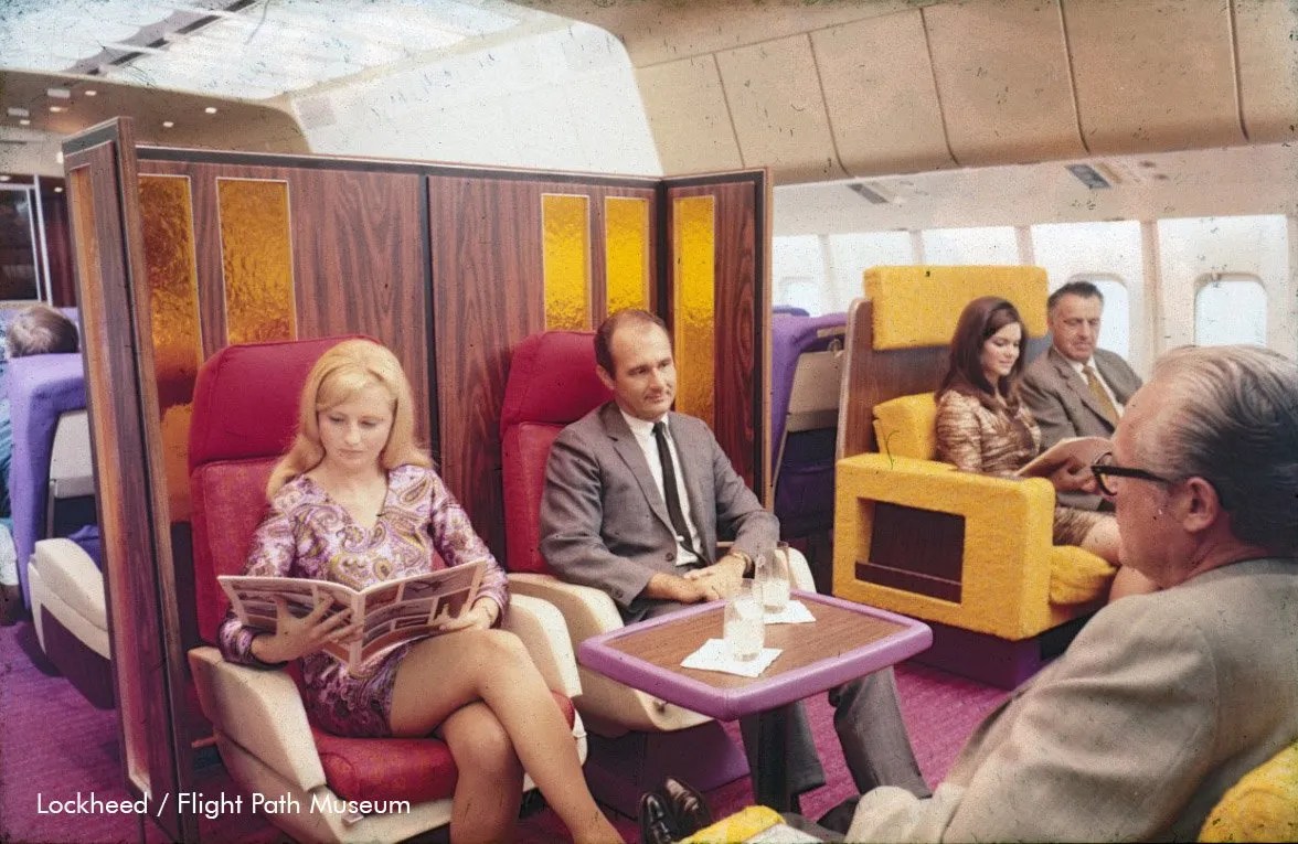 L-1011 passenger cabin