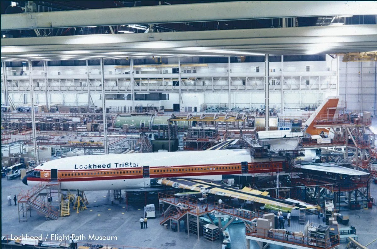 L-1011 Prototype undergoing final construction