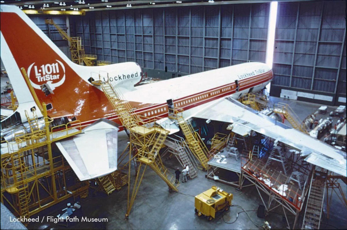 L1011 Prototype undergoing final assembly