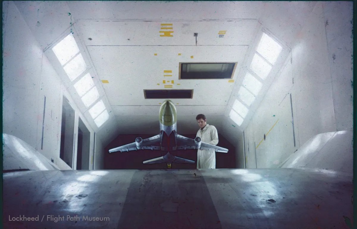 Wind tunnel testing at Rye Canyon