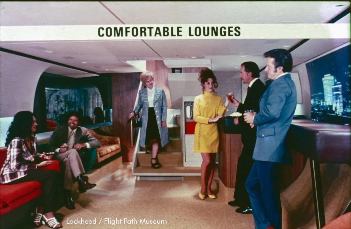 Comfortable lower level lounge