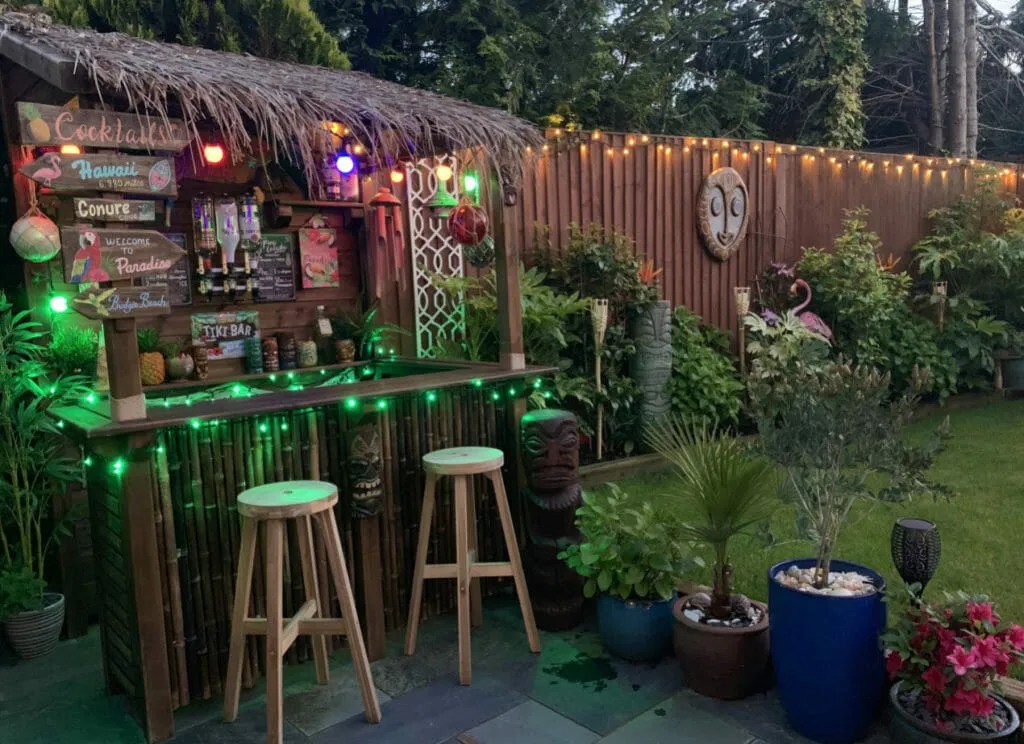 Backyard Tropical Bar Plan Backyard Tropical Bar Plan