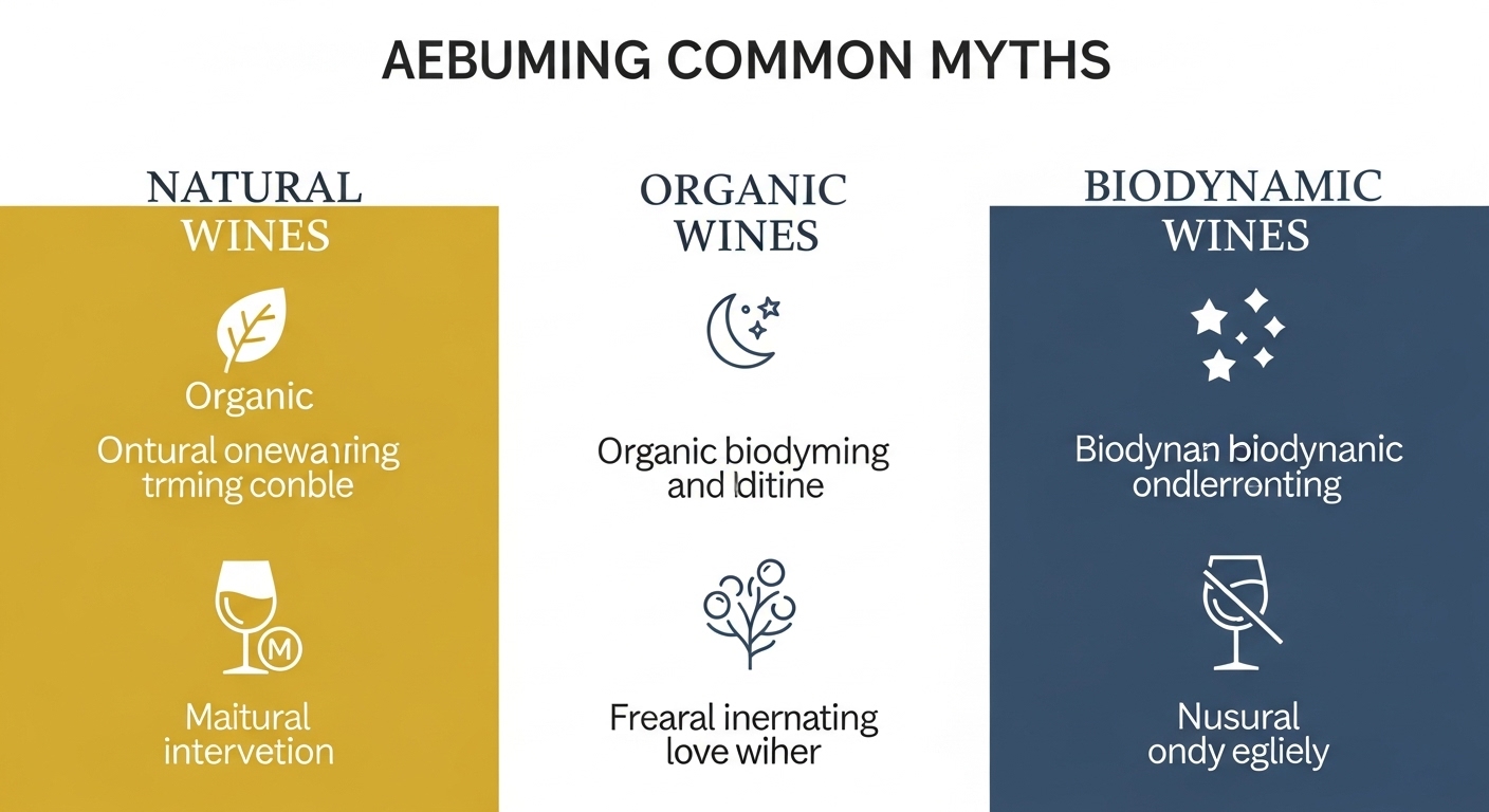 What Is Natural Wine? Organic vs Biodynamic vs Natural wines 8 Common myths and facts about natural, organic, and biodynamic wines