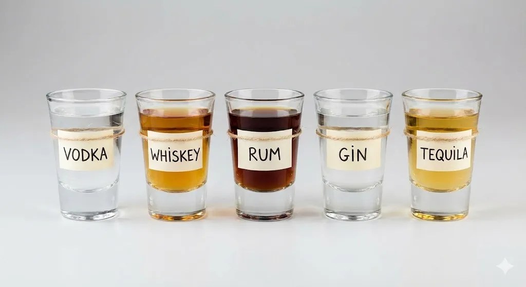 How Much Alcohol Is In A Shot? A Complete, Real-World Guide You Can Trust 2 Different liquor shots with varying alcohol strengths