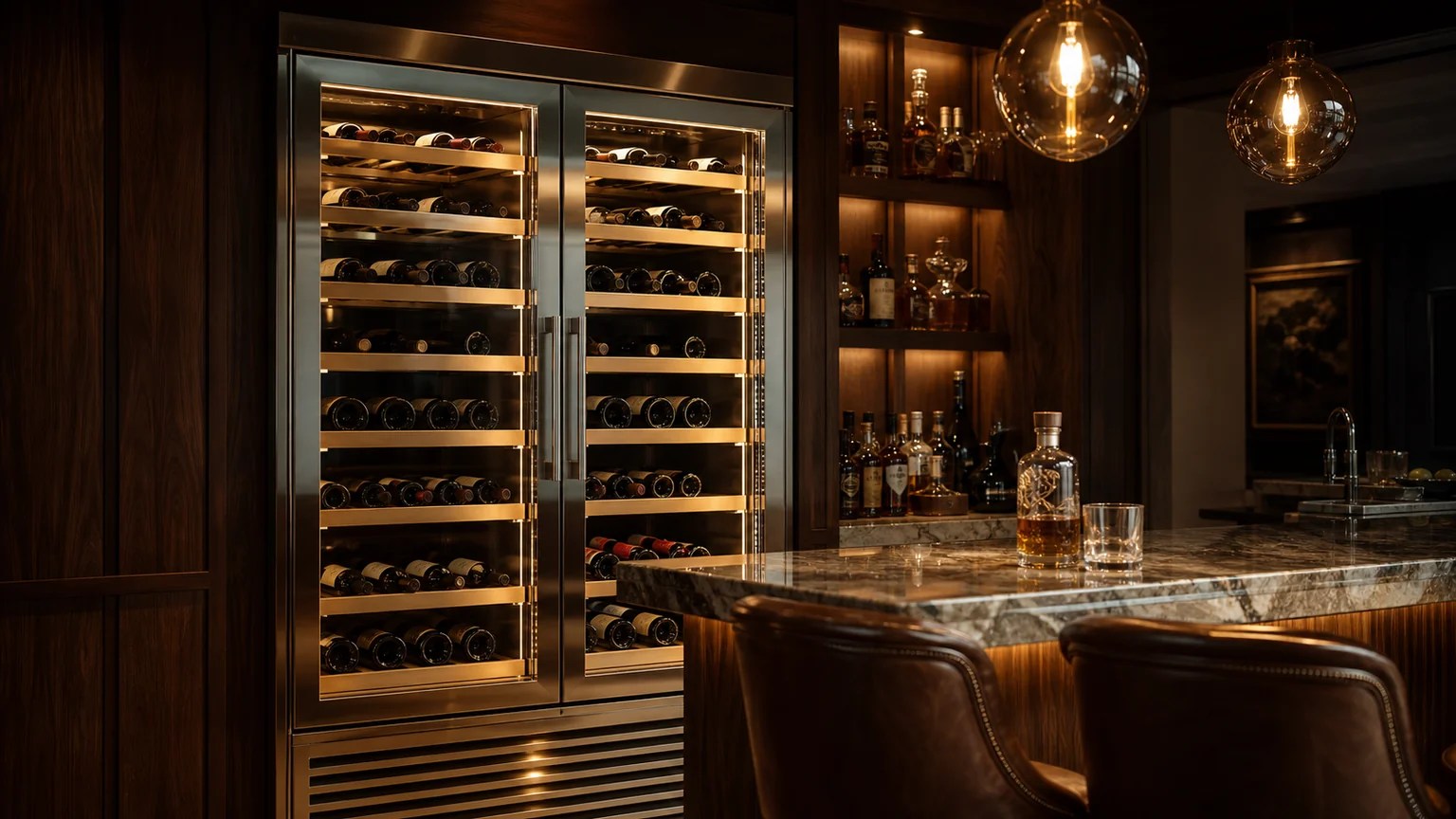 Top 12 Best Wine Cooler Brands: Trend to Watch in 2026 6 Vinotemp large wine storage cabinet best custom solution