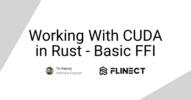 Working With Cuda In Rust Basic Ffi Tin Rabzelj - Beautiful Colorful Wallpaper - HD