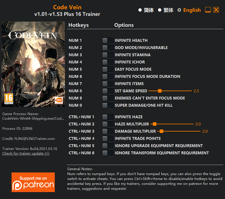 Code Vein Item Swapg Fearless Cheat Engine The script will automatically load the coordinates into memory. Code Vein Item Swapg Fearless Cheat Engine Num 8 Set Game Speed.
