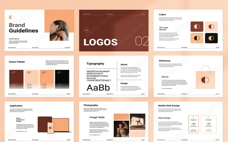 Brand Guide Example Document Report Doc Pdf Ppt - Best Gradient Photos in 4K